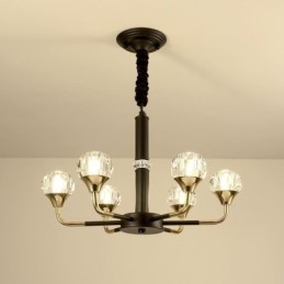 Moderne Crystal Pendel Light Elegant Crystal lysekrone