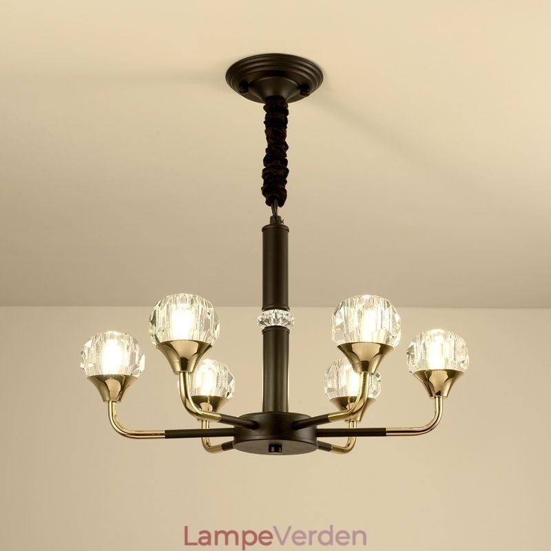 Moderne Crystal Pendel Light Elegant Crystal lysekrone