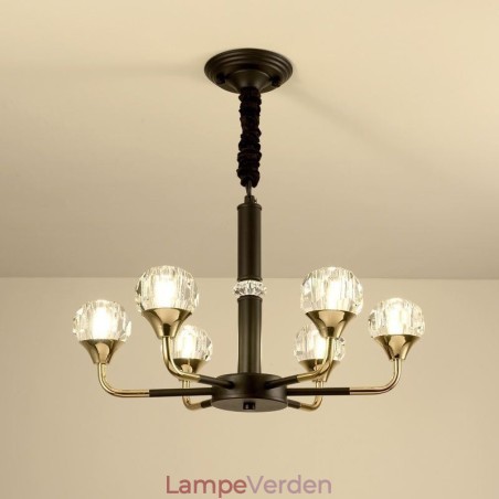 Moderne Crystal Pendel Light Elegant Crystal lysekrone Moderne Crystal Pendel Light Elegant Crystal lysekrone