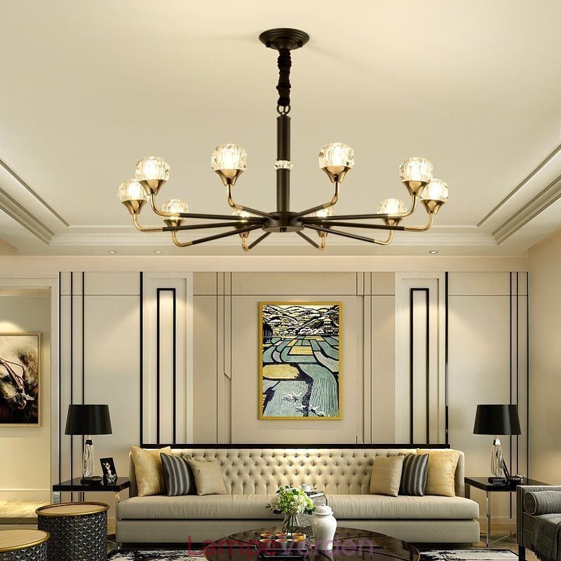 Moderne Crystal Pendel Light Elegant Crystal lysekrone