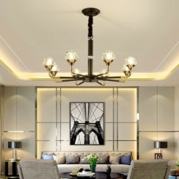 Moderne Crystal Pendel Light Elegant Crystal lysekrone