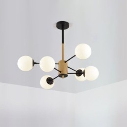 Magic Bean Pendel Creative Nordic Wooden Light Fitting