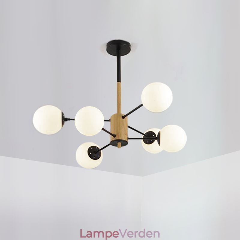 Magic Bean Pendel Creative Nordic Wooden Light Fitting