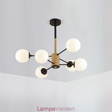 Magic Bean Pendel Creative Nordic Wooden Light Fitting Magic Bean Pendel Creative Nordic Wooden Light Fitting