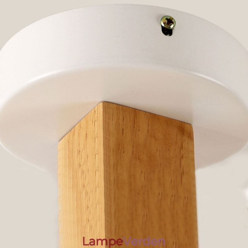 Nordic Log Pendel Light Macaron Light Fitting