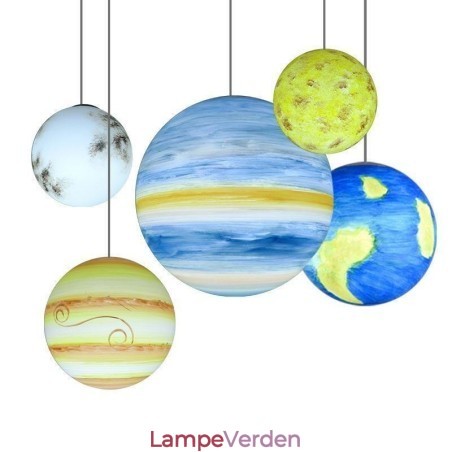 Nordic Planet Design Pendel Unik Solar System Planets Lysekrone Nordic Planet Design Pendel Unik Solar System Planets Lysekrone