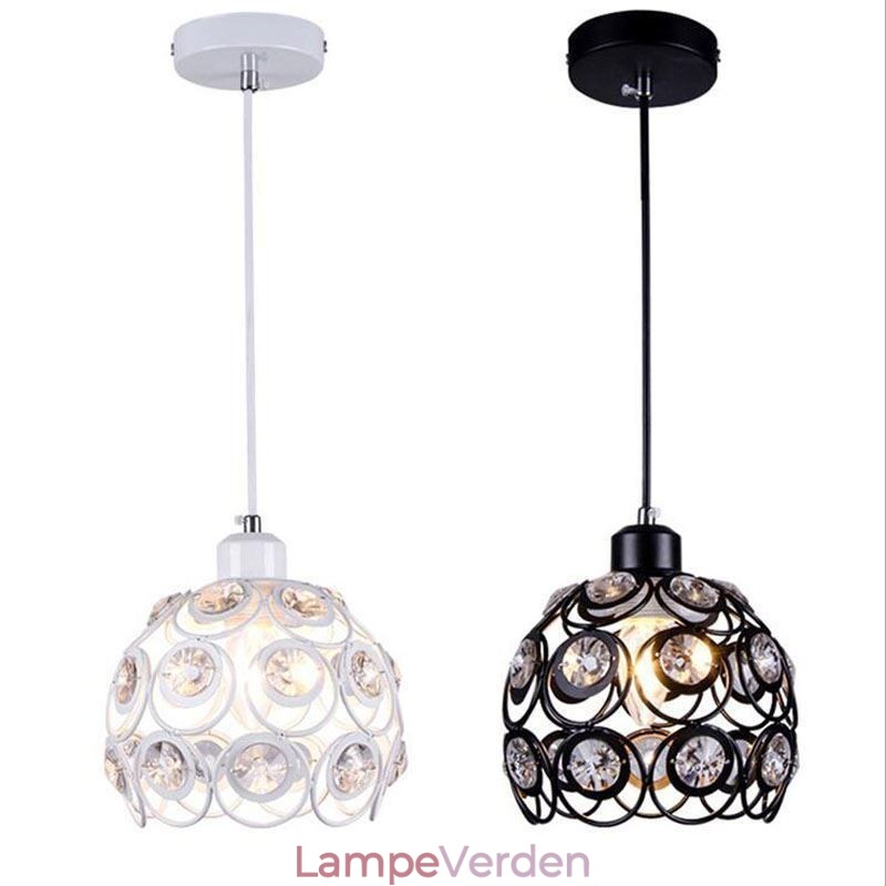 Hule krystal jern pendel ø ideer