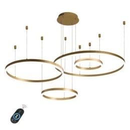 Postmoderne pendel akryl ring form pendel lys