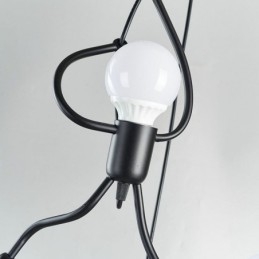 Moderne enkel pendellampe Little Man Shape Lampe Creative Light