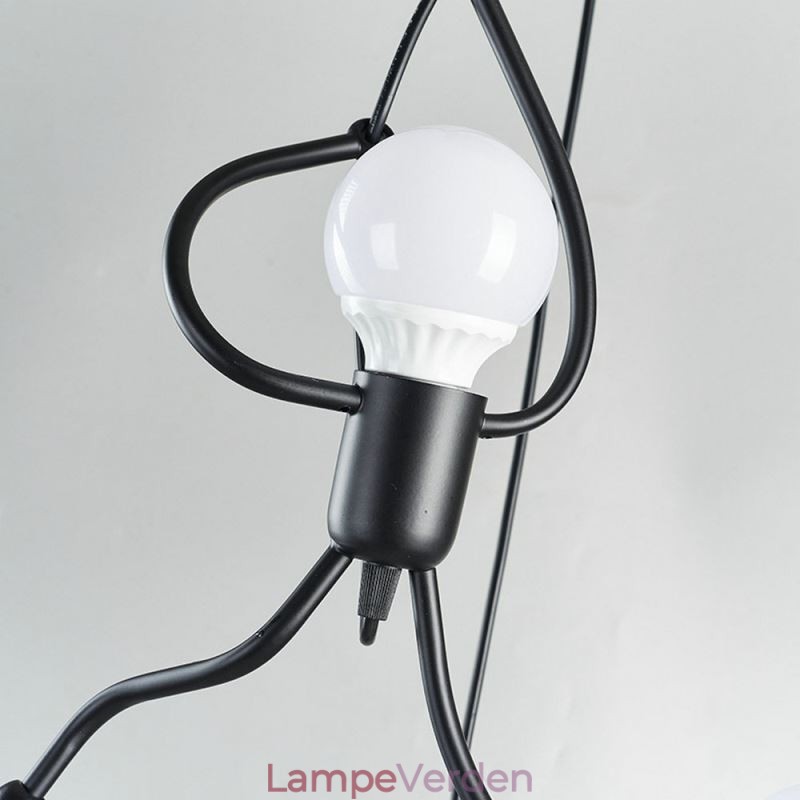 Moderne enkel pendellampe Little Man Shape Lampe Creative Light
