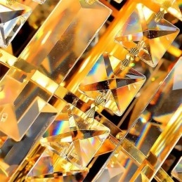 Europæisk Lang Pendant Krystal lysekrone