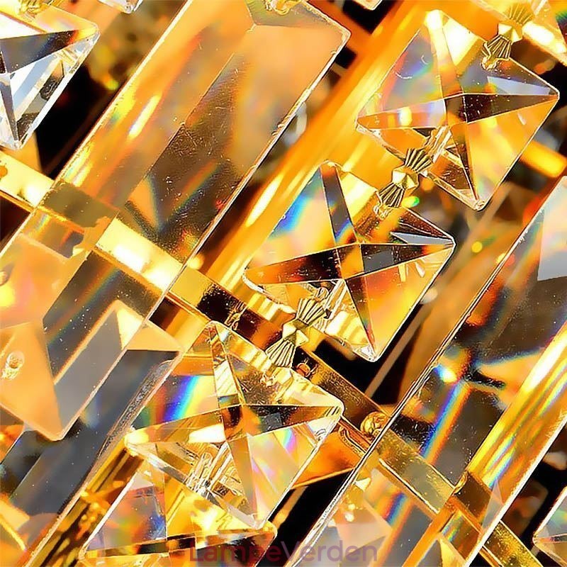 Europæisk Lang Pendant Krystal lysekrone