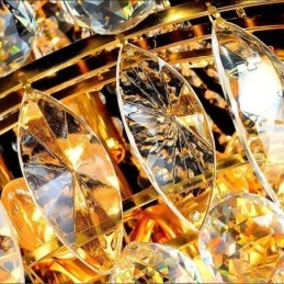 Europæisk Lang Pendant Krystal lysekrone