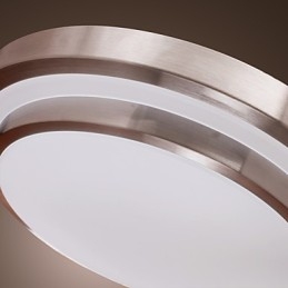 Moderne moderne galvaniseret flush Mount