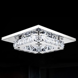 Moderne moderne elektropletteret metal Flush Mount