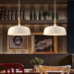 Nordisk Pendel Individuel Justerbar Lampe Hjem Varme Belysning Lys