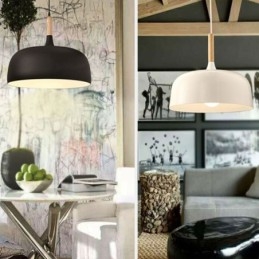 Nordisk Pendel Individuel Justerbar Lampe Hjem Varme Belysning Lys