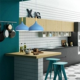 Moderne pendant lys Aluminium Macaron Lampe Home Justerbar Lys