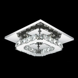 Moderne moderne elektropletteret metal Flush Mount