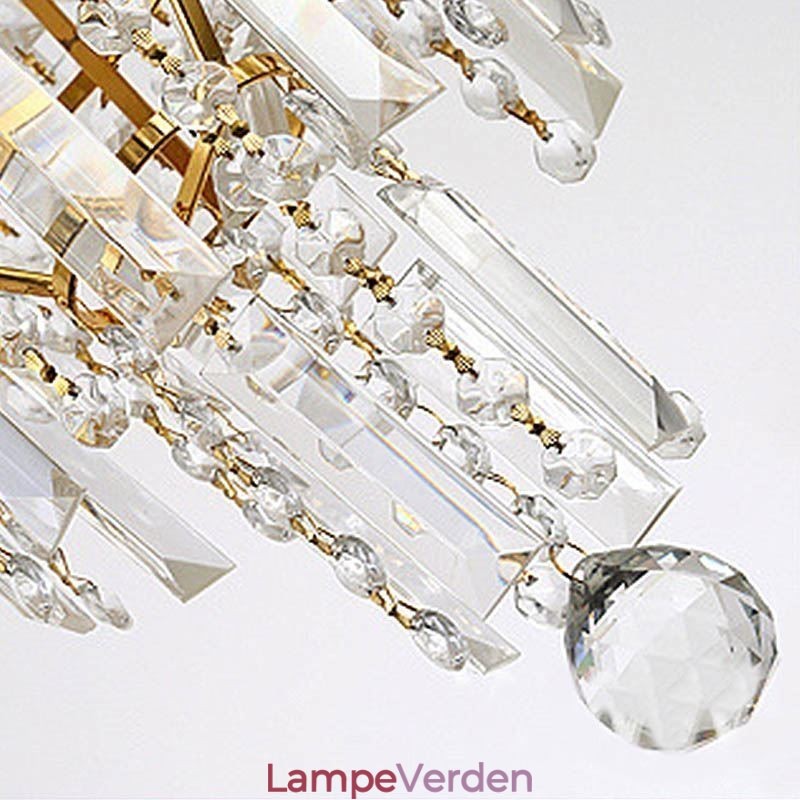 Moderne Elegant Krystal Pendel Light Konisk Lysekrone