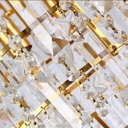Moderne Elegant Krystal Pendel Light Konisk Lysekrone