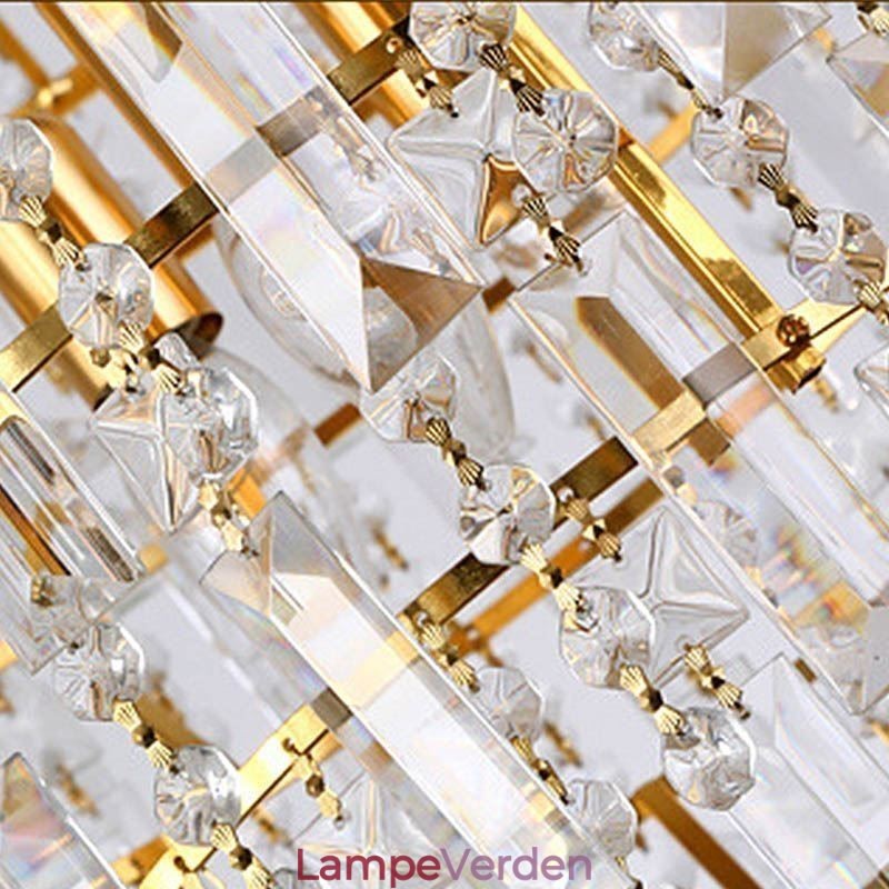 Moderne Elegant Krystal Pendel Light Konisk Lysekrone