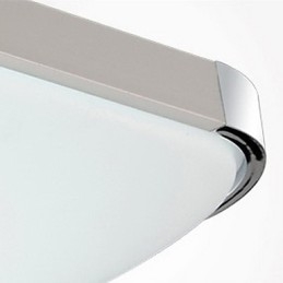 Moderne moderne elektropletteret metal Flush Mount