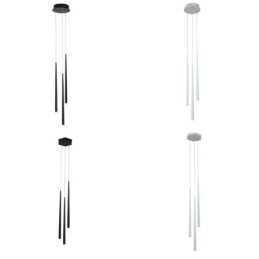 Moderne Simple Pendel Lys Cylinder Form Belysning Meteor Regn Lampe Lys
