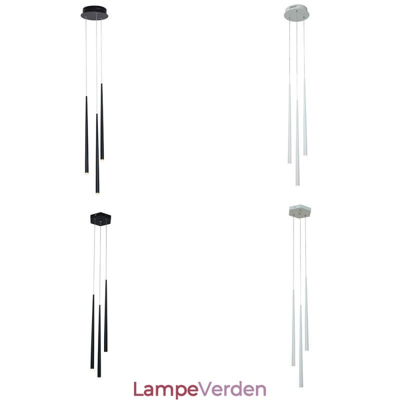 Moderne Simple Pendel Lys Cylinder Form Belysning Meteor Regn Lampe Lys
