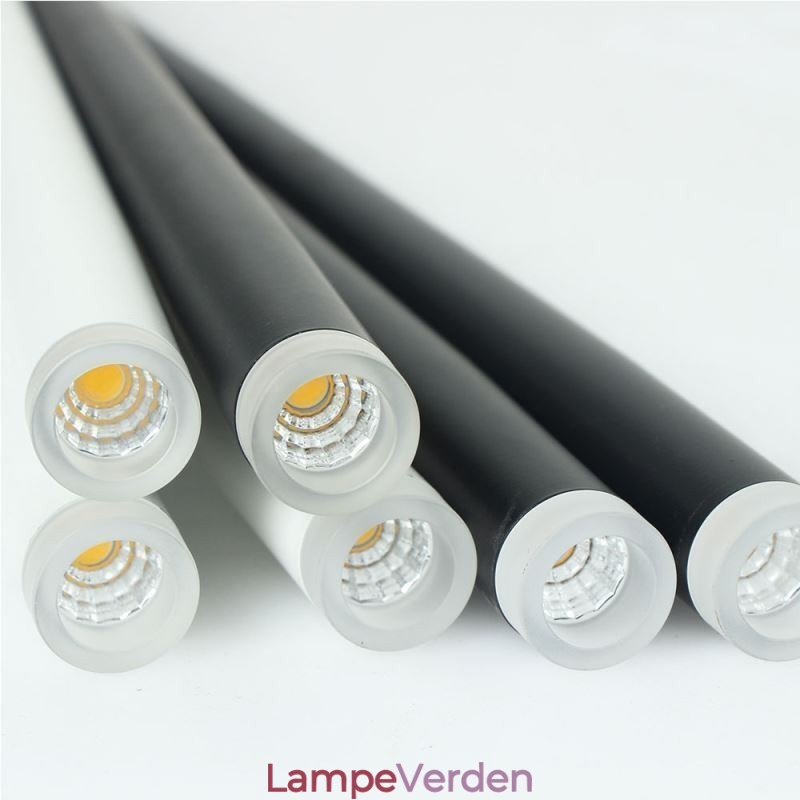 Moderne Simple Pendel Lys Cylinder Form Belysning Meteor Regn Lampe Lys