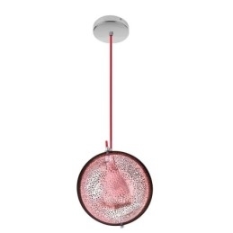 Moderne rosa guld pendant lys halvrund glas lampeskærm dekorativ lys cafe