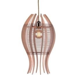 DIY Nordic Wood Fish Pendel