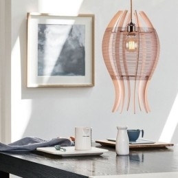 DIY Nordic Wood Fish Pendel