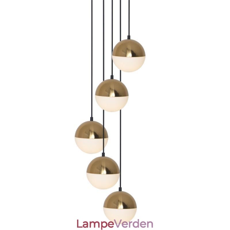Nordic Cluster Pendel Light Creative Circle Shape Lampebelysning