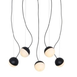 Nordic Cluster Pendel Light Creative Circle Shape Lampebelysning