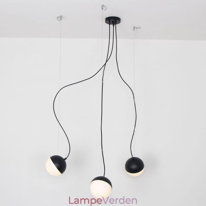 Nordic Ball Cluster Pendel Light Modern Creative Rund Shape Lampebelysning