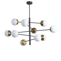 Moderne pendellampe Magic Bean Sputnik lysekronelampe