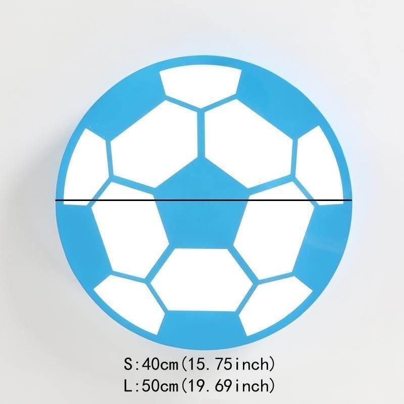 Moderne kreativ pendant lys fodboldlampe dekoration belysning