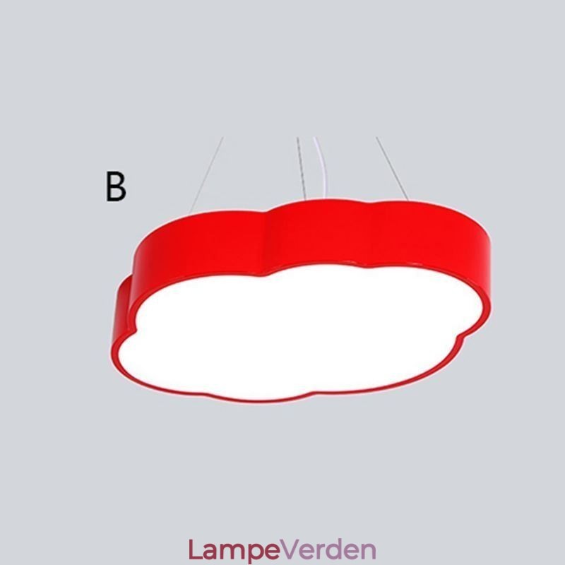 Pendel Moderne Simple Cloud Lampe Kreativ tegneseriebelysningslys