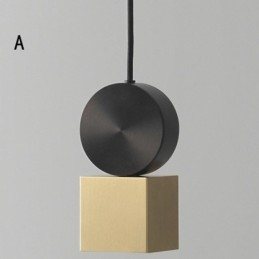 Moderne Pendel Nordic Acryl Lampe Geometri Lighting Light