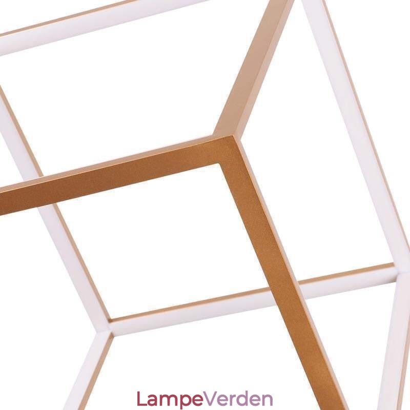 Postmoderne Pendel Geometrisk Guld hængende Lys