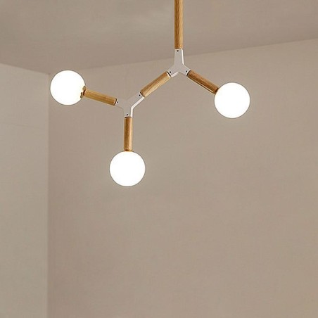 Nordic Magic Bean Pendel Creative Wooden Lighting Nordic Magic Bean Pendel Creative Wooden Lighting