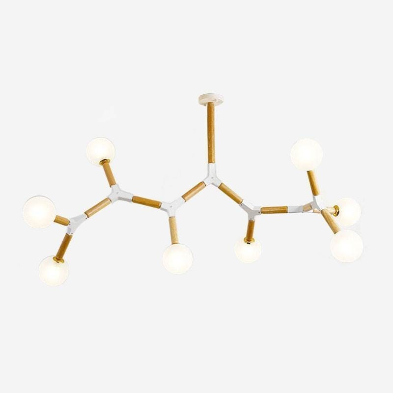 Nordic Magic Bean Pendel Creative Wooden Lighting