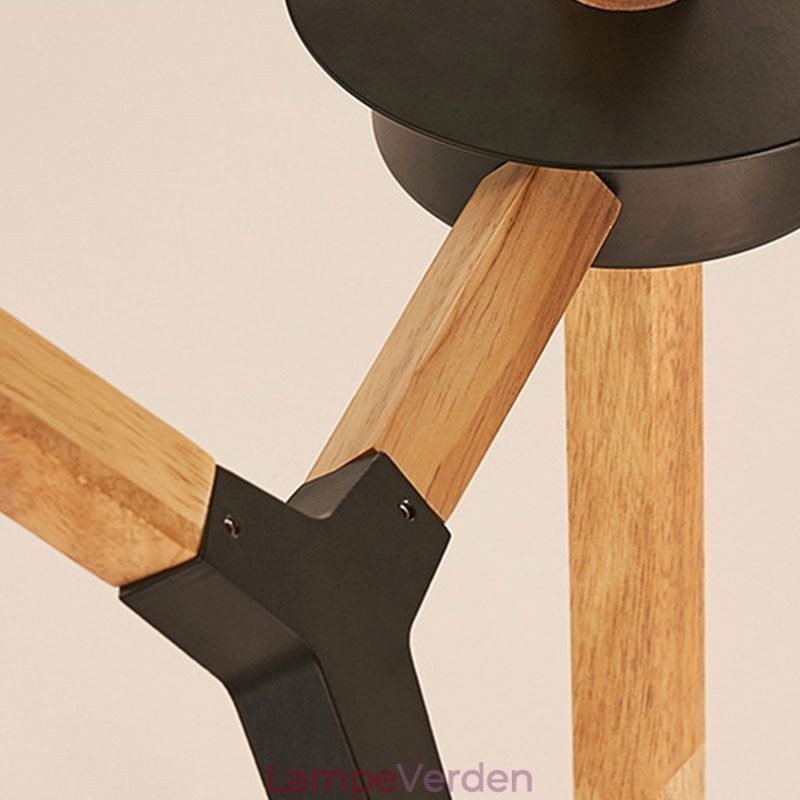 Nordic Magic Bean Pendel Creative Wooden Light Fitting