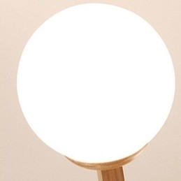 Nordic Magic Bean Pendel Creative Wooden Light Fitting
