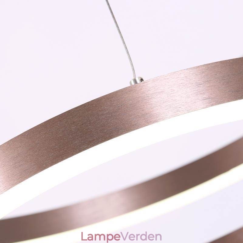 Pendel Drawing Craft 3 Ringe Lampe 80+60+40cm