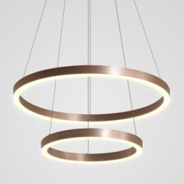 Pendel Drawing Craft 2 Ringe Lampe 60+40cm