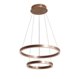 Pendel Drawing Craft 2 Ringe Lampe 60+40cm