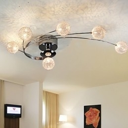 Loftslampe Modern Living Pærer inkluderet 6 lys