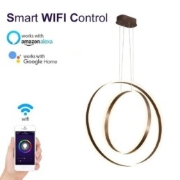 Nordic Pendel Pendel i Akryl Ring Form